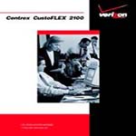 In 2000, new ‘Verizon’ [white, red, and black], front cover: Centrex CustoFLEX 2100.
